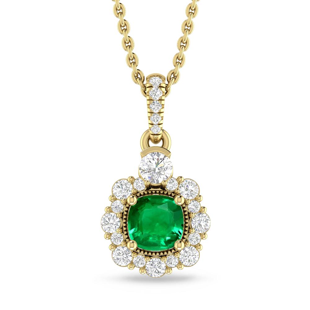 Yellow Gold - Emerald