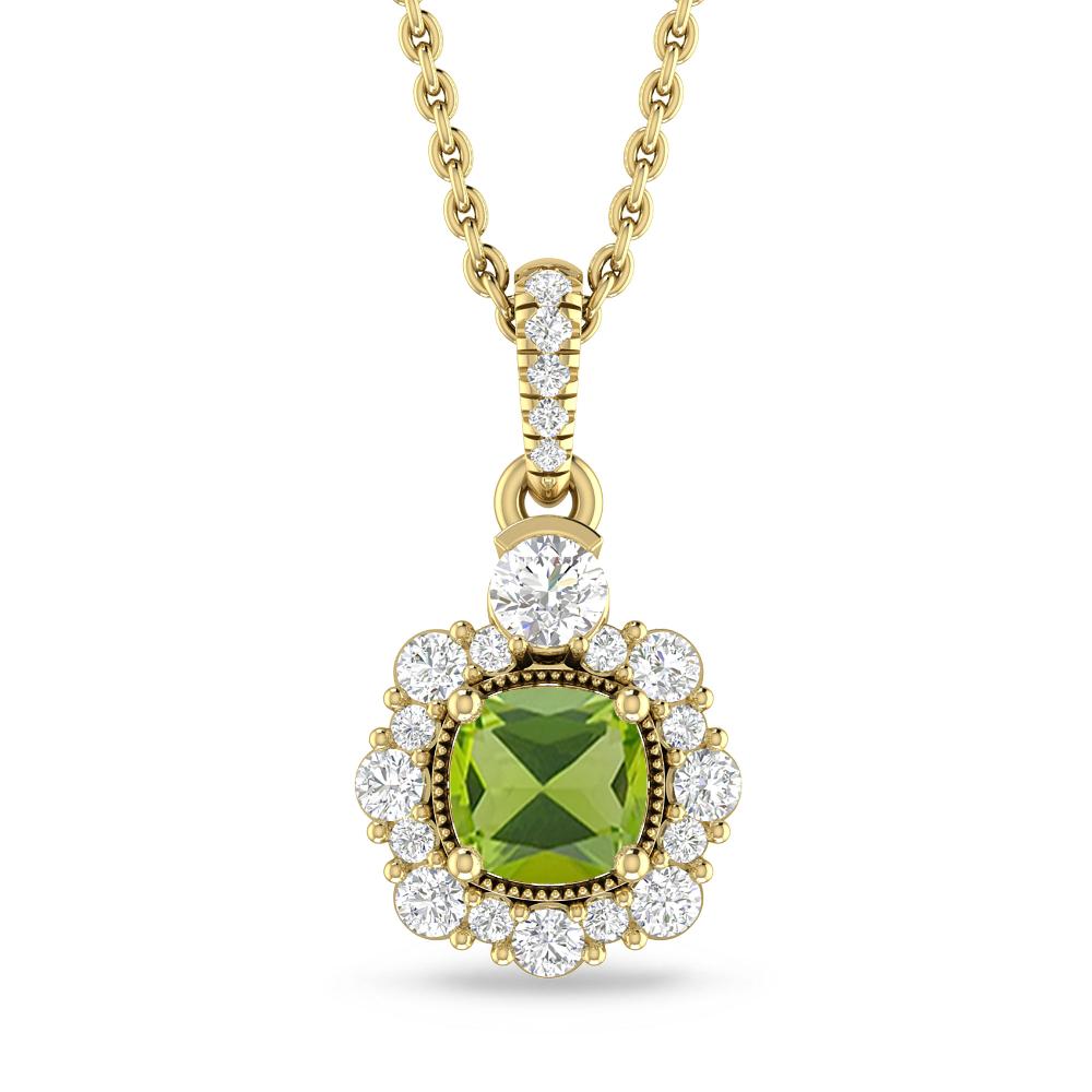 Yellow Gold - Peridot