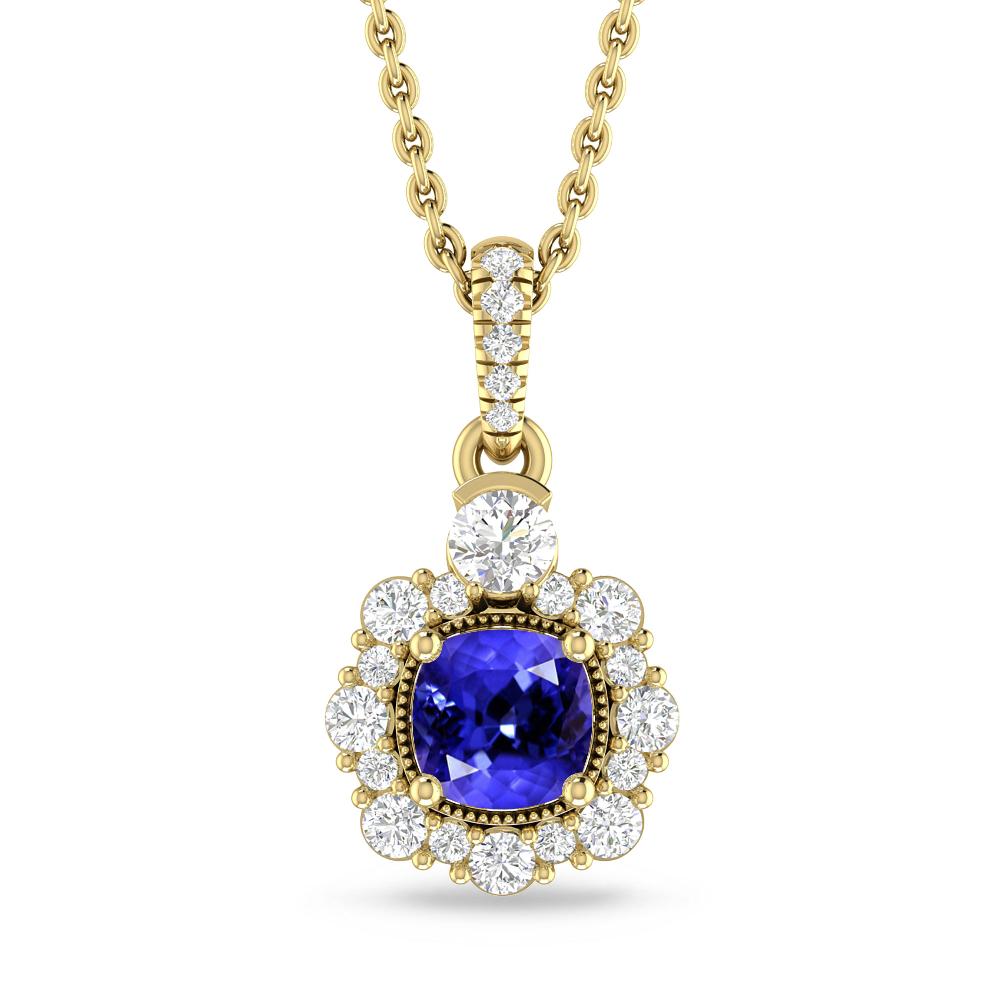 Yellow Gold - Tanzanite
