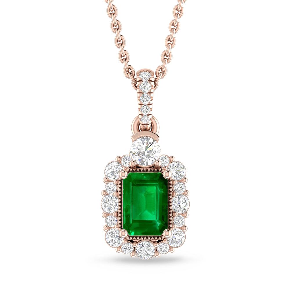 Rose Gold - Emerald