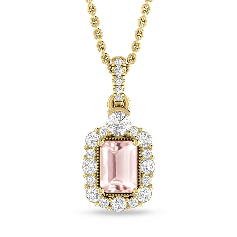 Yellow Gold - Morganite