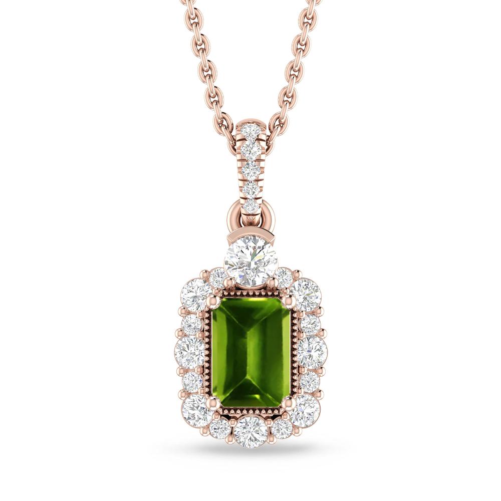 Rose Gold - Peridot