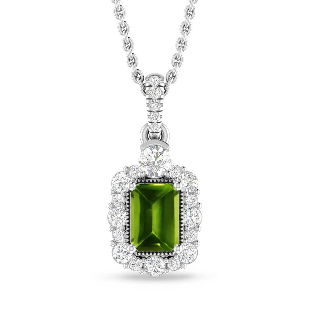 White Gold - Peridot