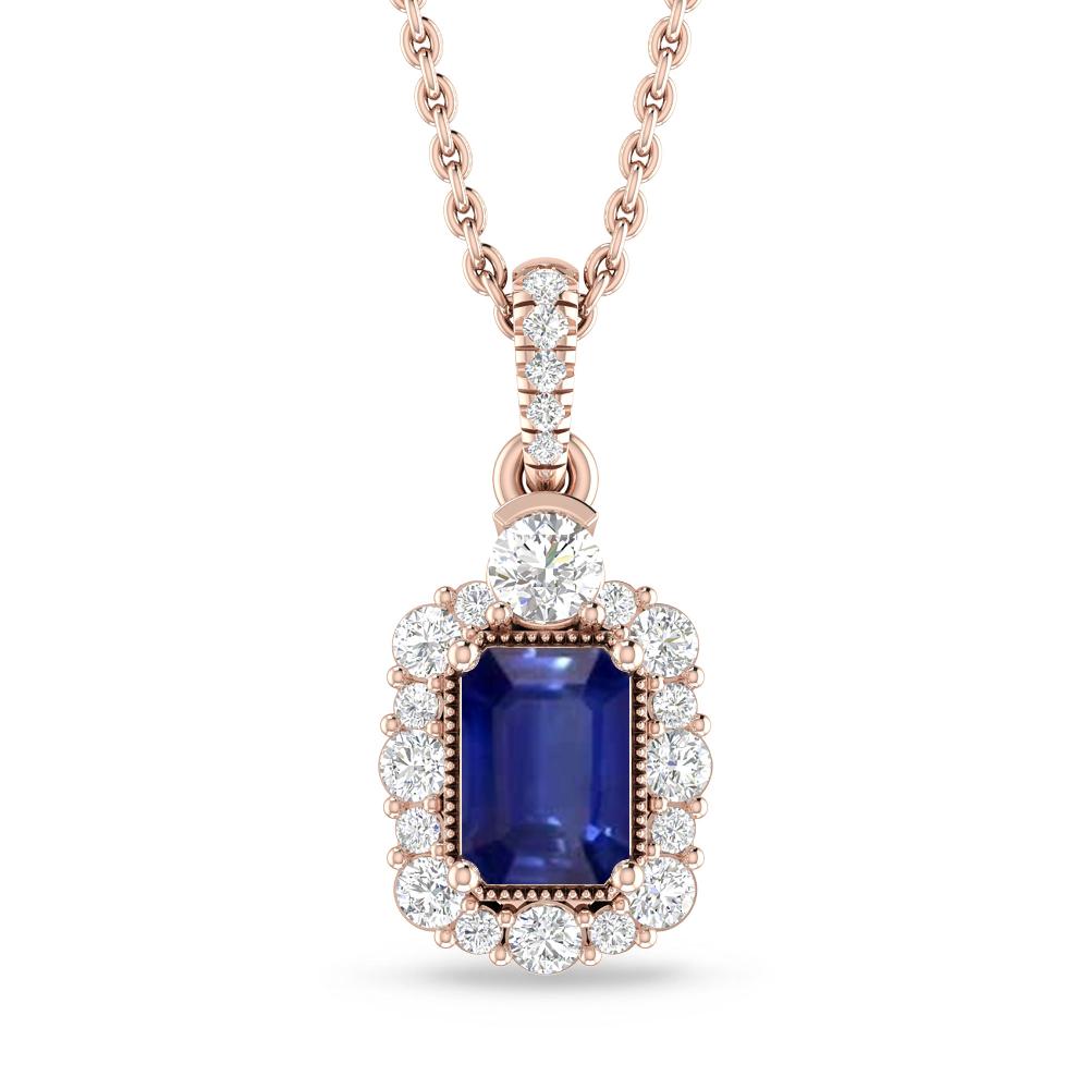 Rose Gold - Sapphire