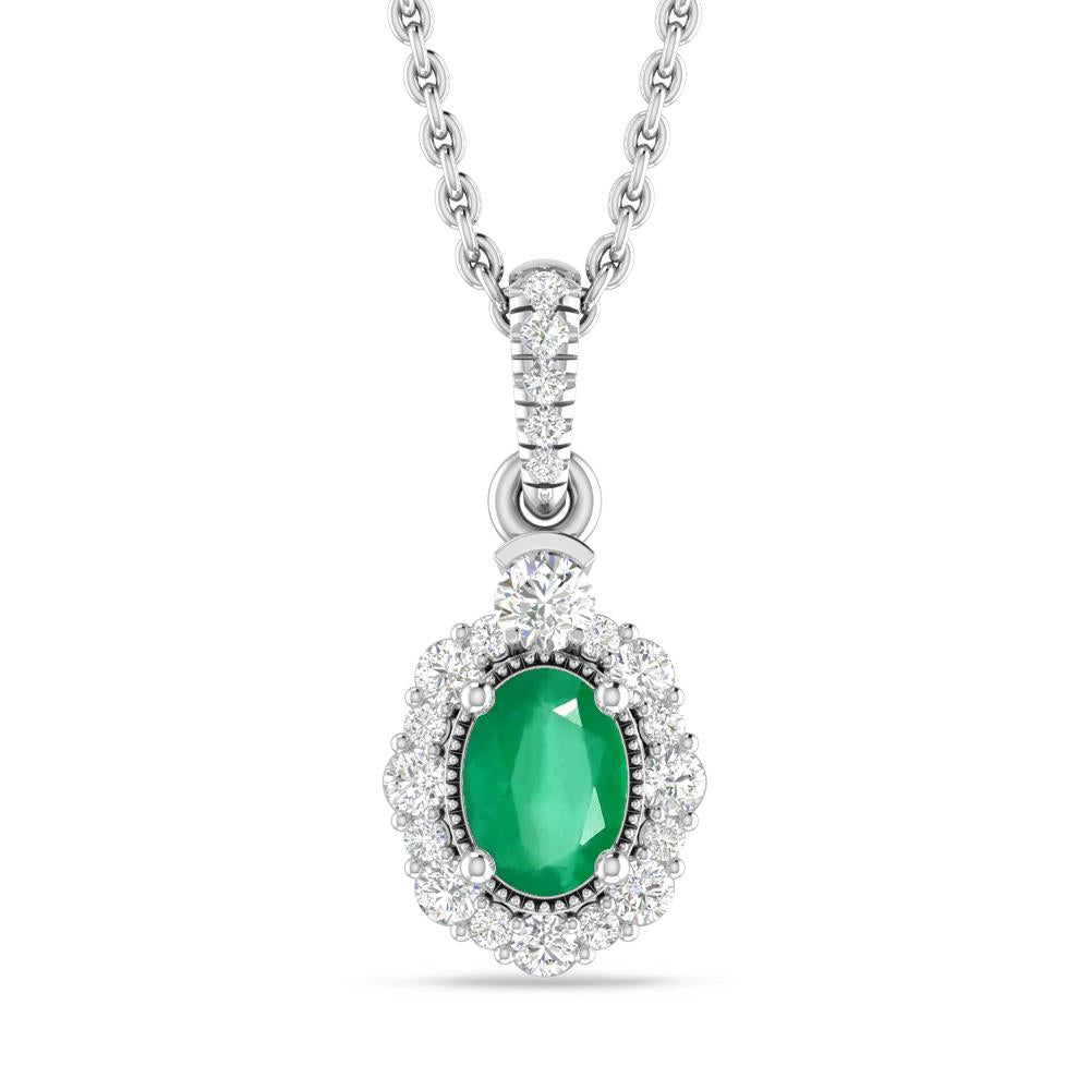 White Gold - Emerald