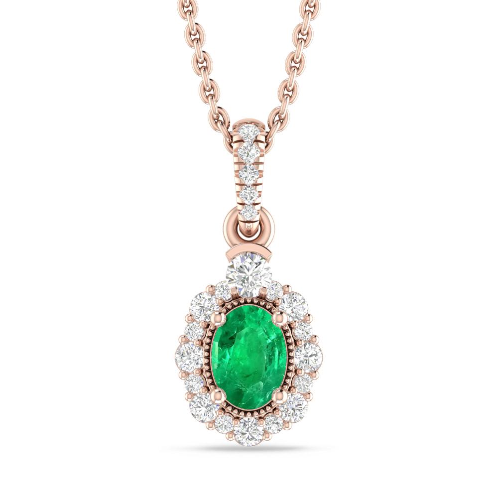 Rose Gold - Emerald