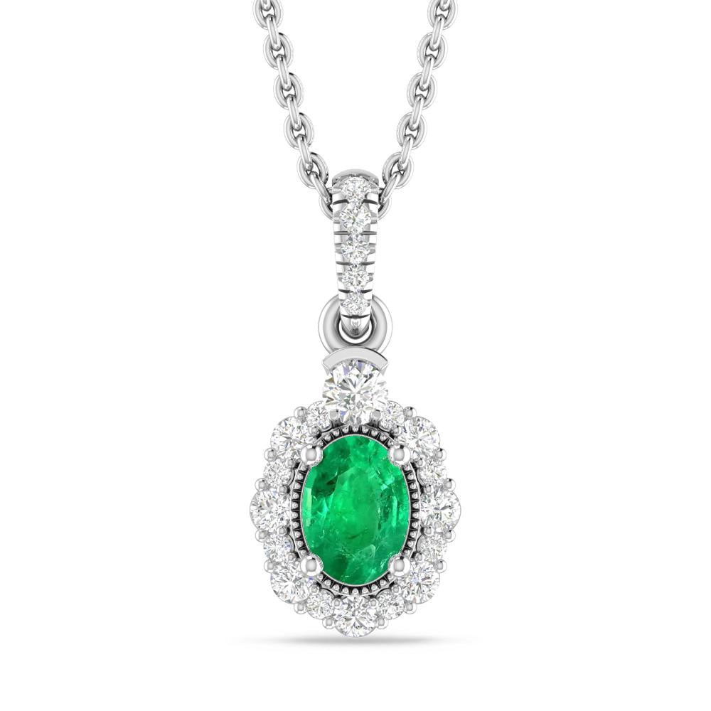 White Gold - Emerald