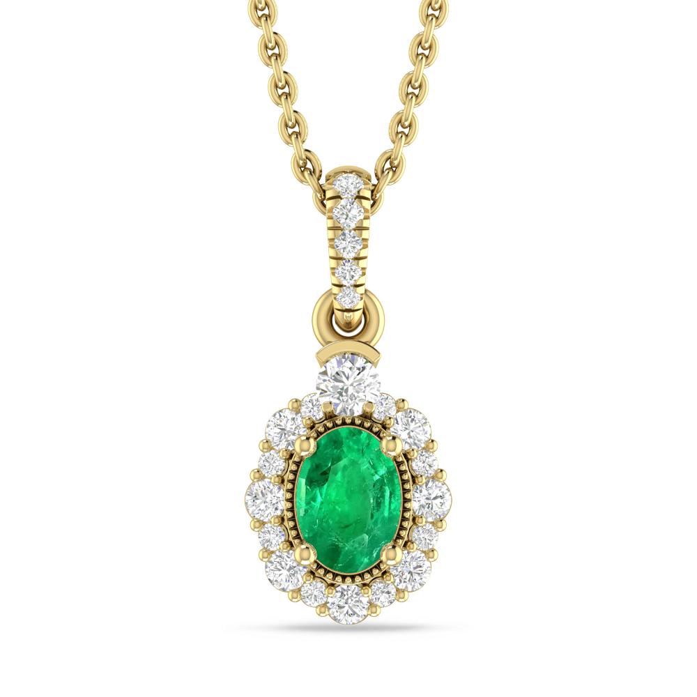 Yellow Gold - Emerald