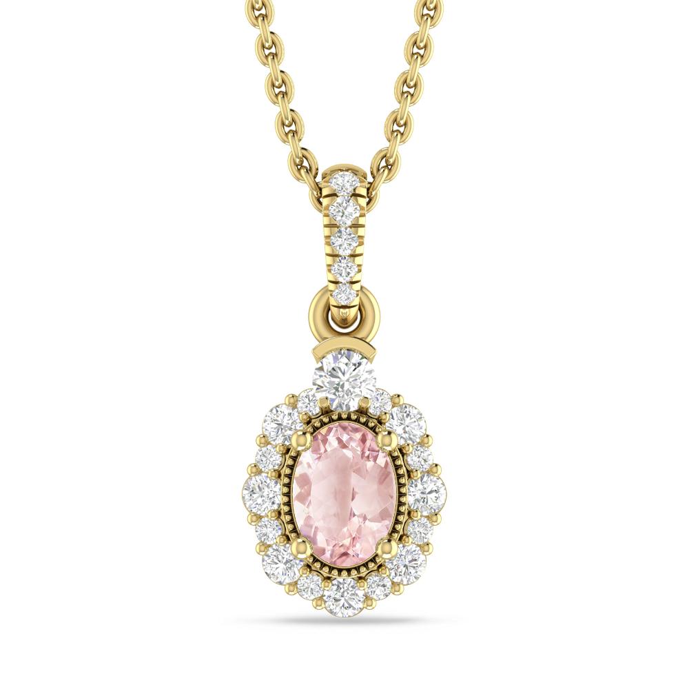 Yellow Gold - Morganite