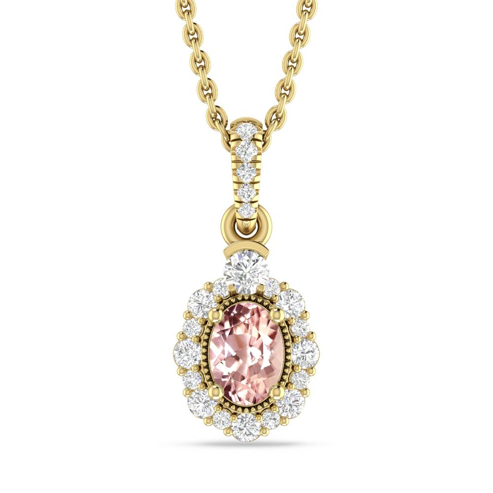 Yellow Gold - Morganite