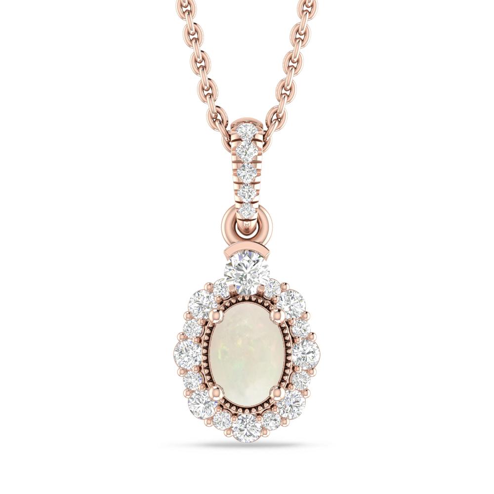 Rose Gold - Opal