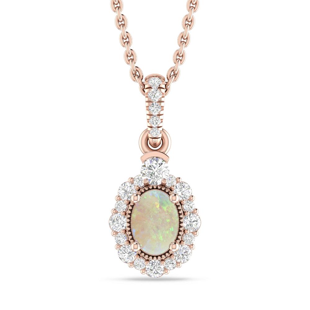 Rose Gold - Opal