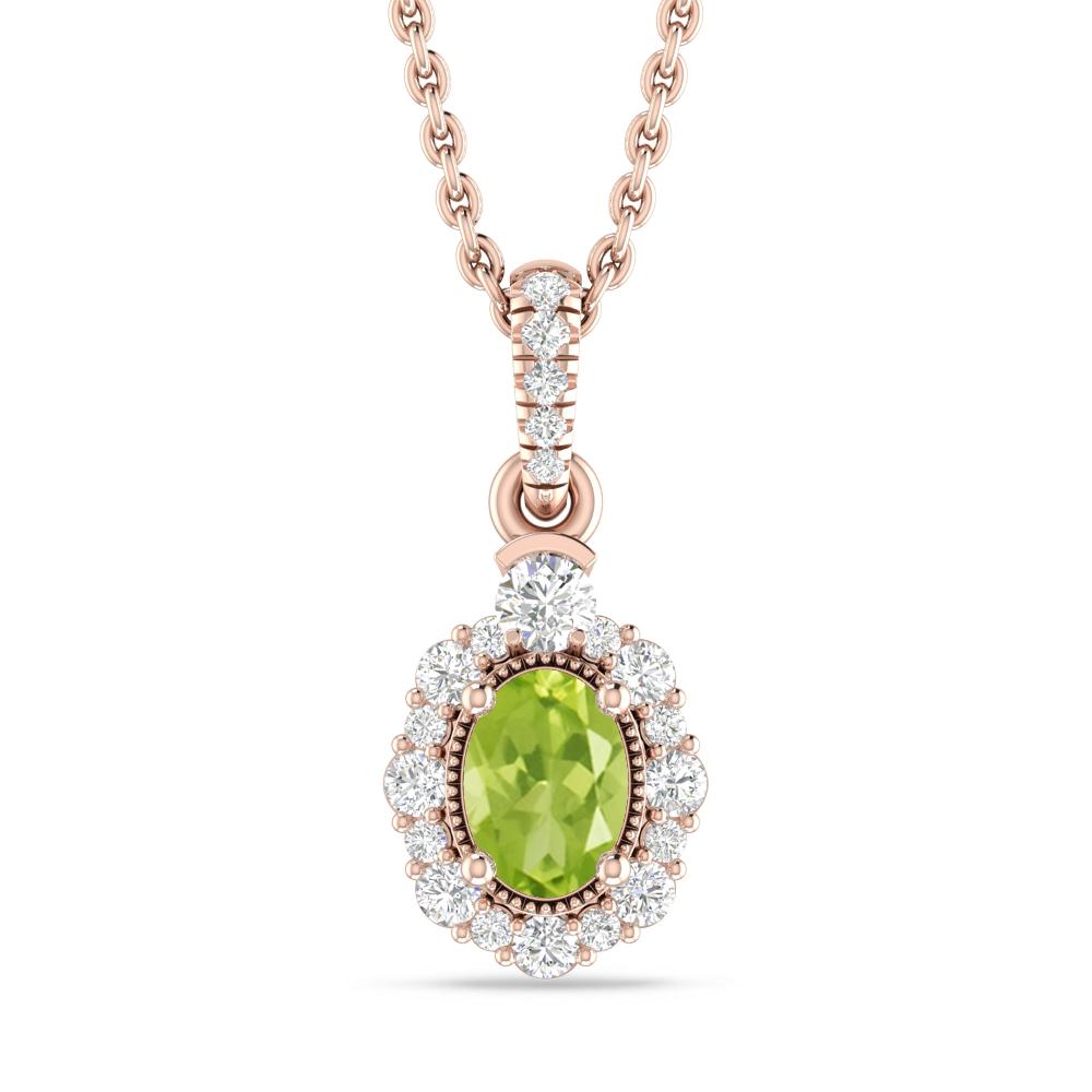 Rose Gold - Peridot