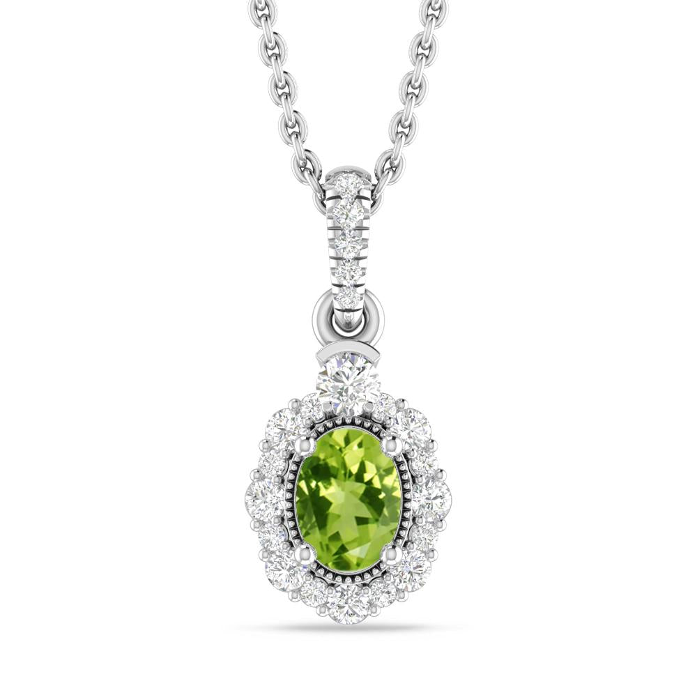 White Gold - Peridot