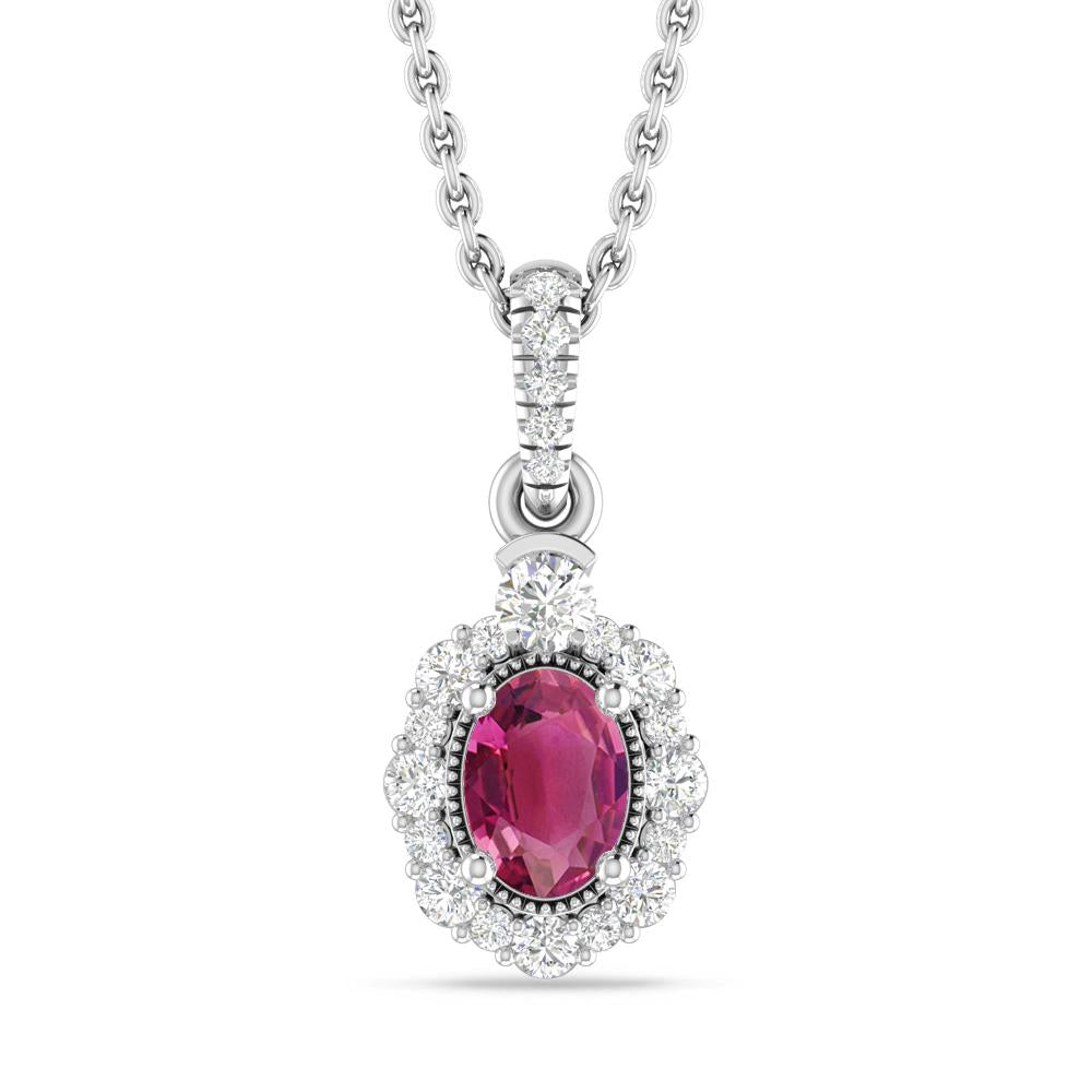 White Gold - Pink Tourmaline