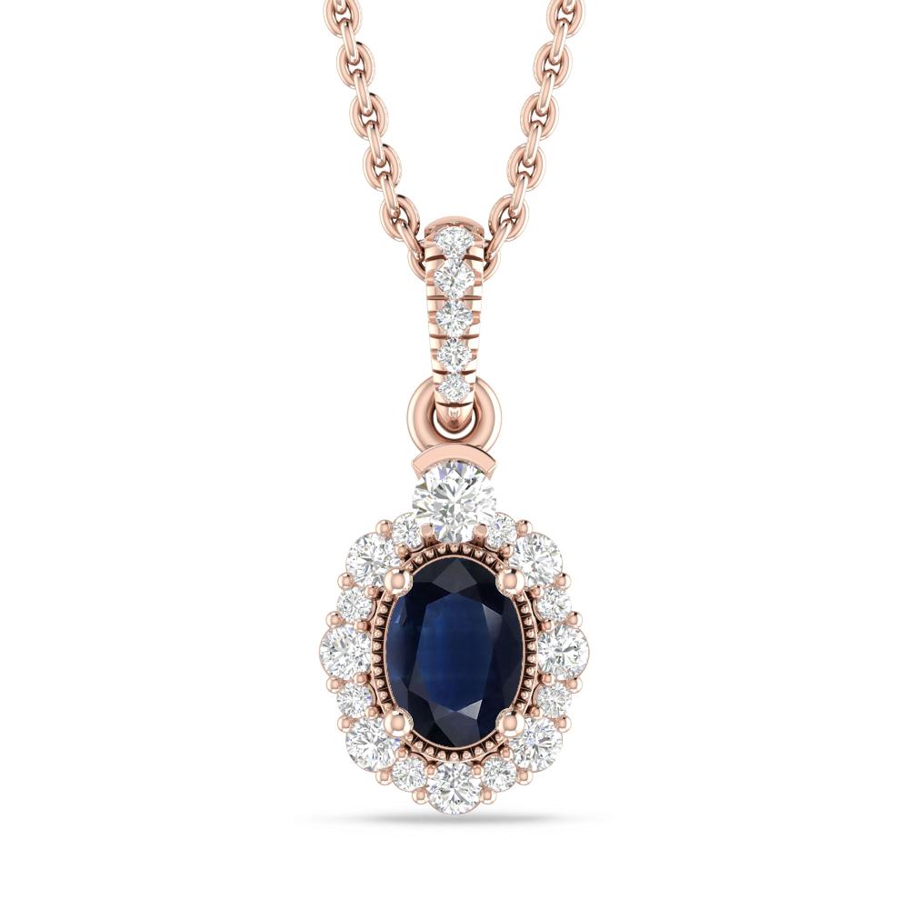 Rose Gold - Sapphire