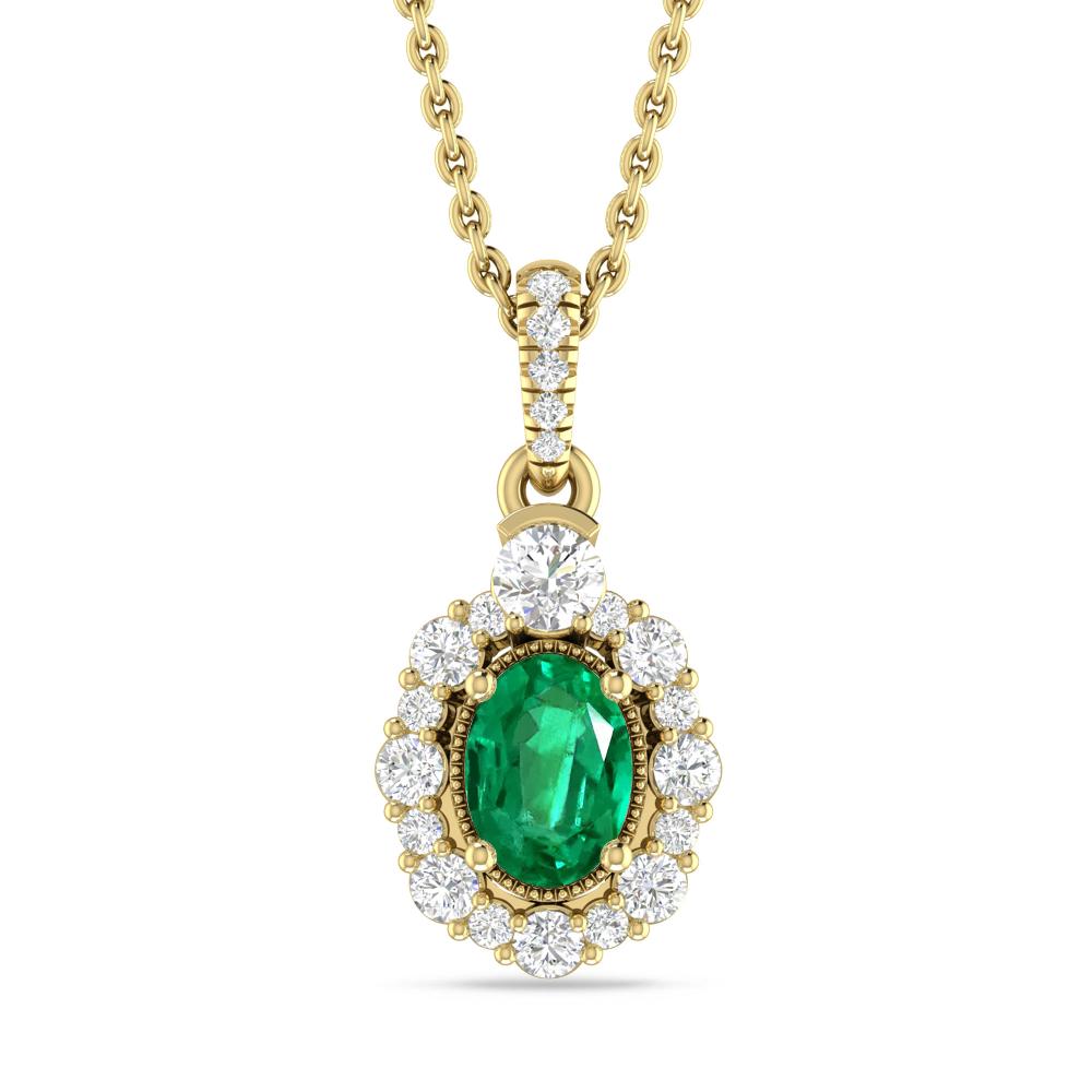 Yellow Gold - Emerald