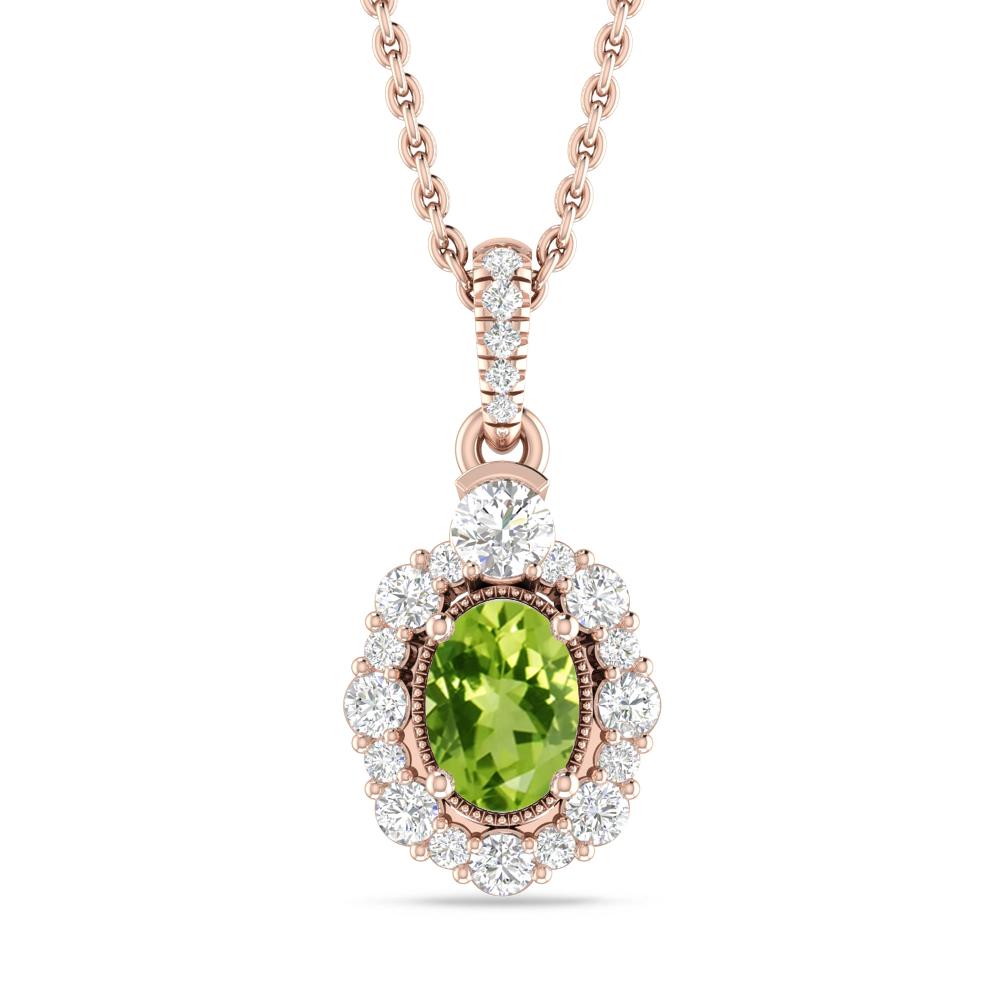Rose Gold - Peridot