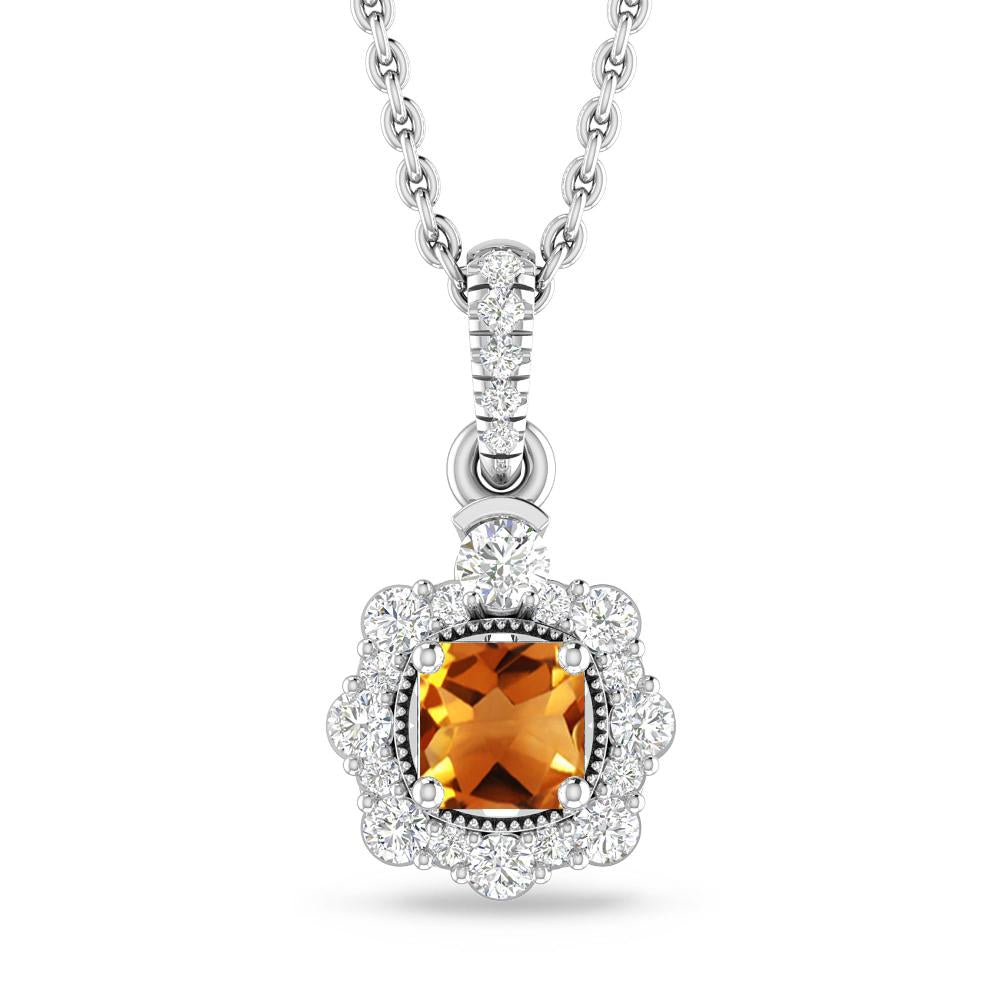 White Gold - Citrine