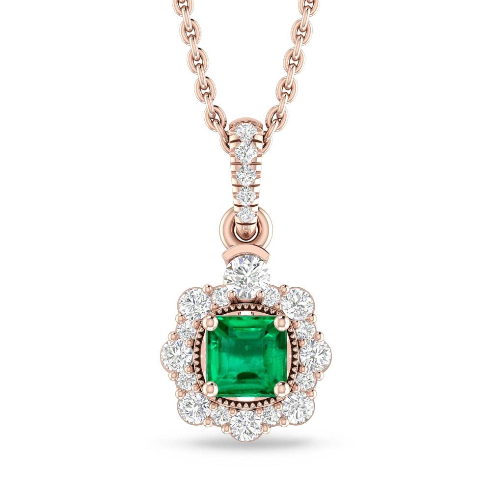 Rose Gold - Emerald