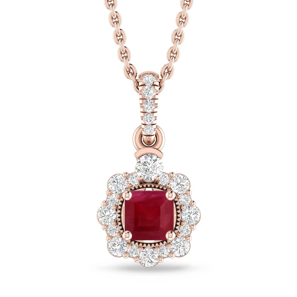 Rose Gold - Ruby