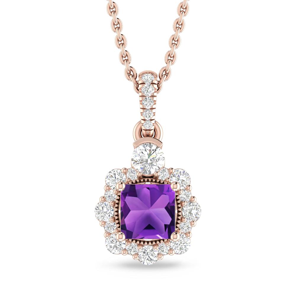 Rose Gold - Amethyst