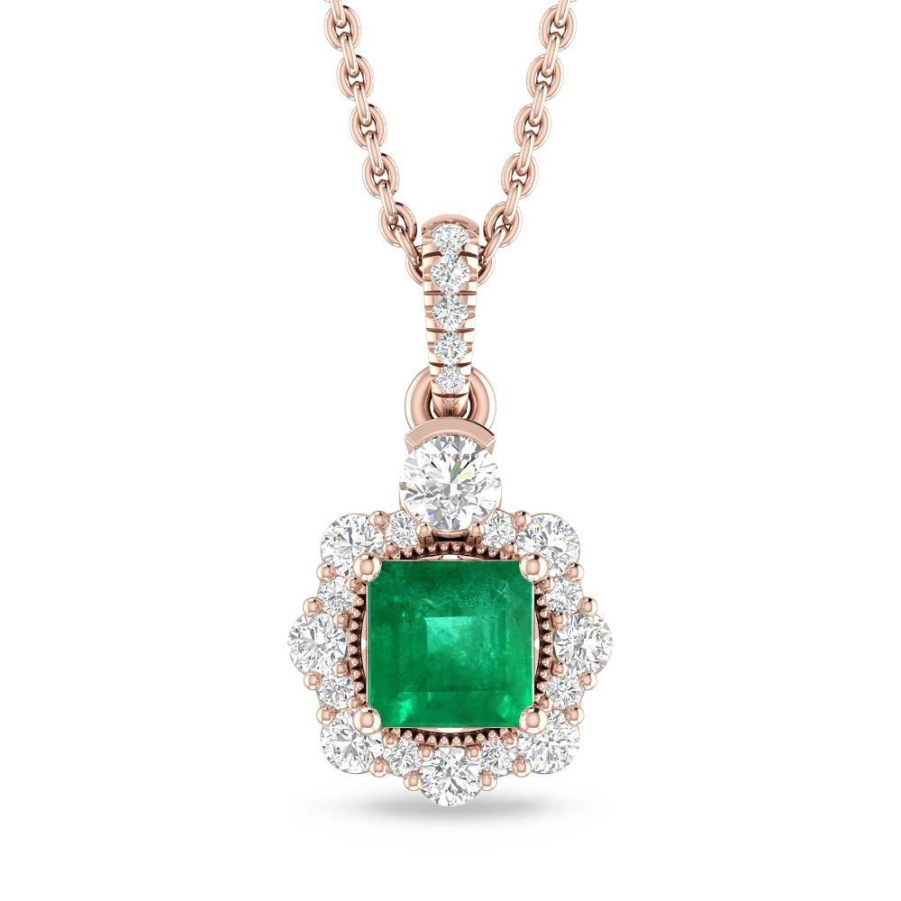 Rose Gold - Emerald