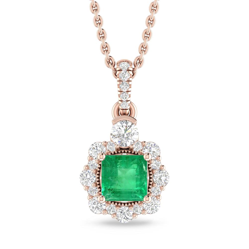 Rose Gold - Emerald