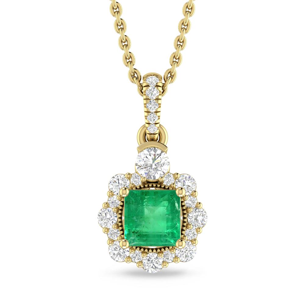 Yellow Gold - Emerald