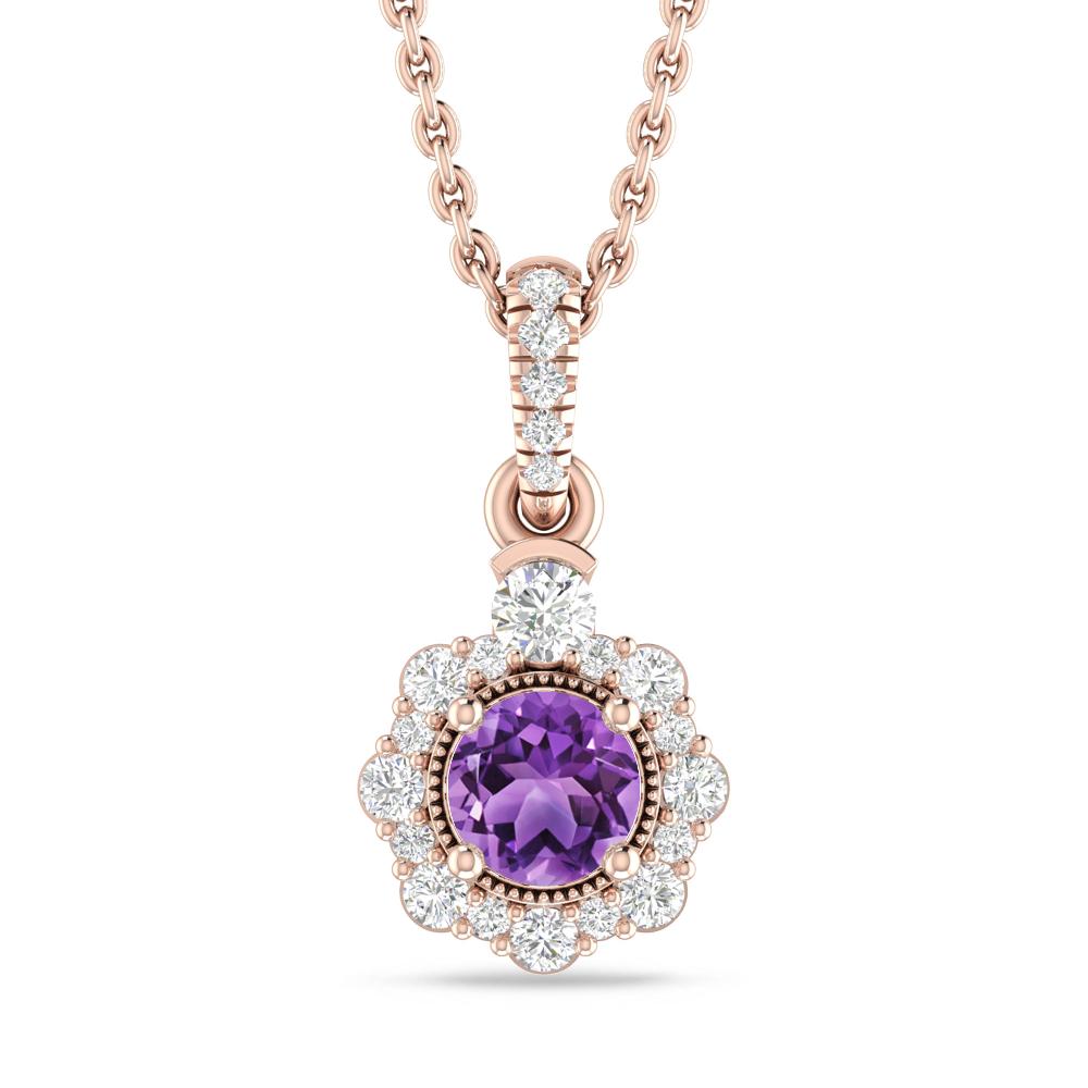 Rose Gold - Amethyst