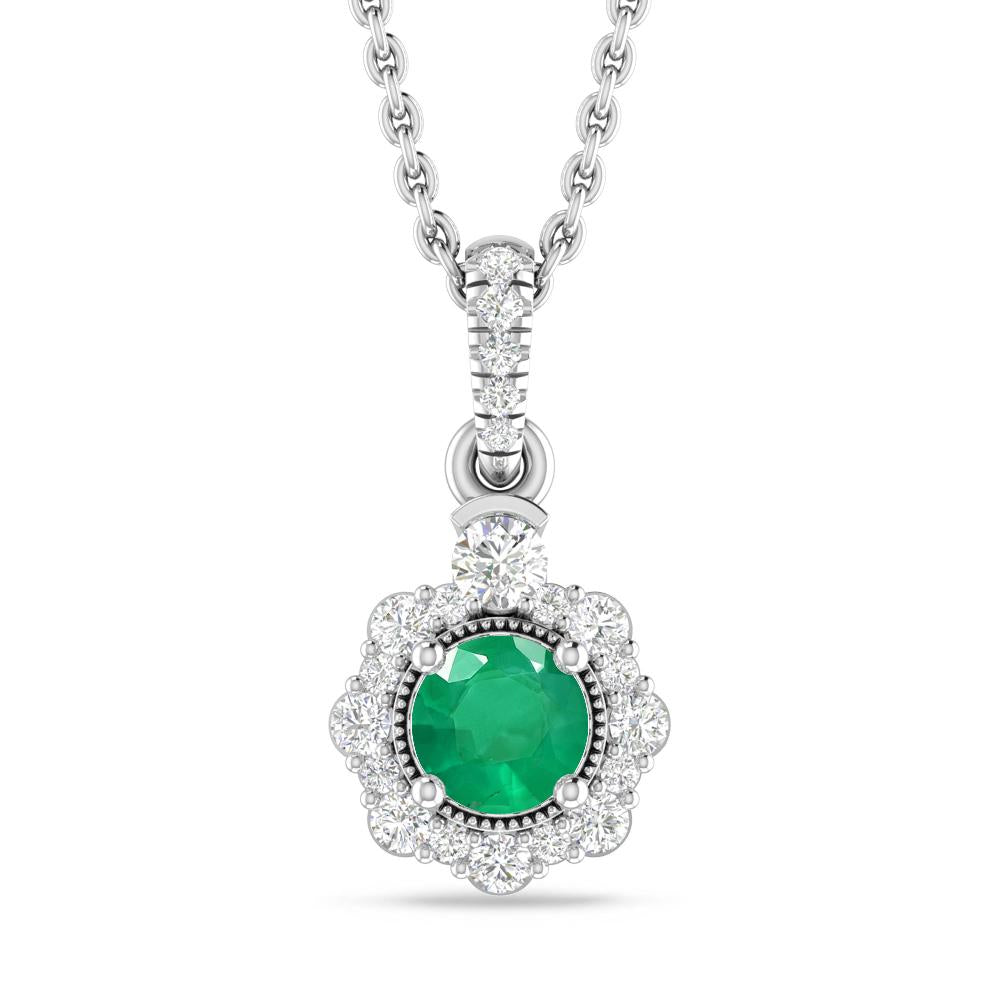 White Gold - Emerald