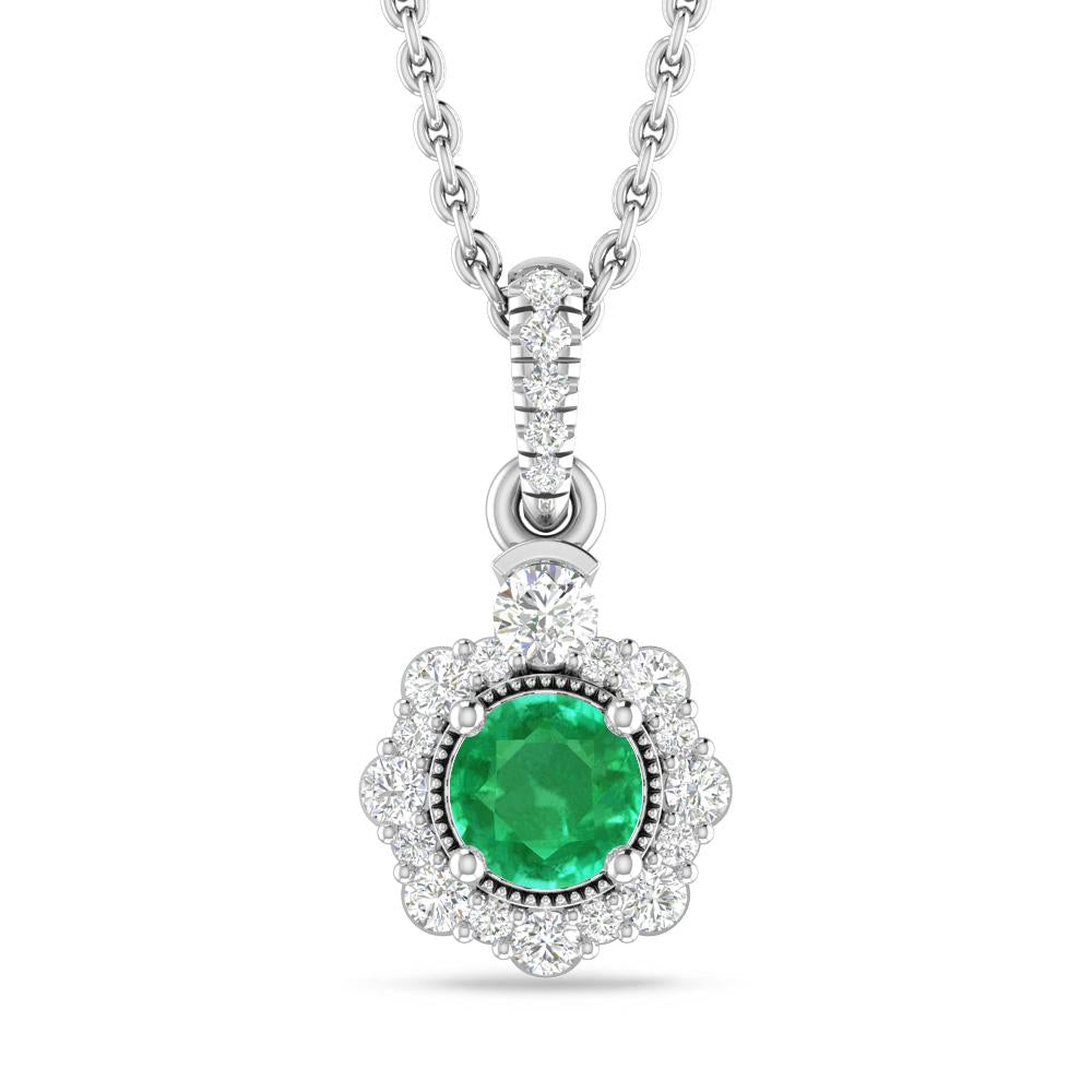 White Gold - Emerald
