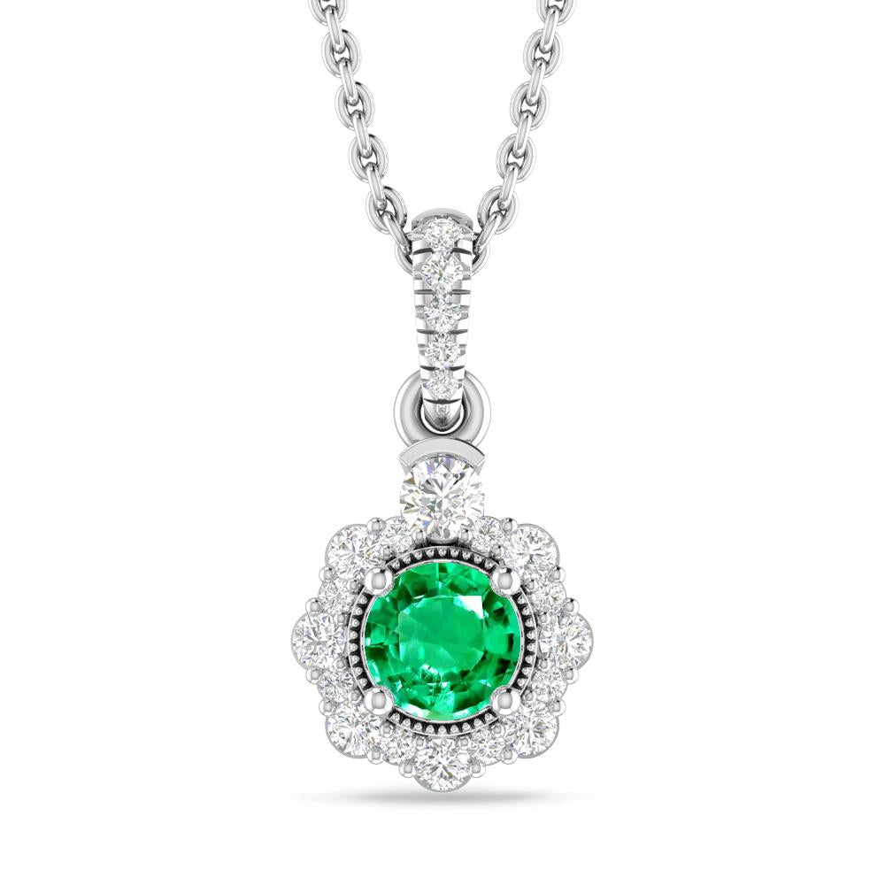 White Gold - Emerald