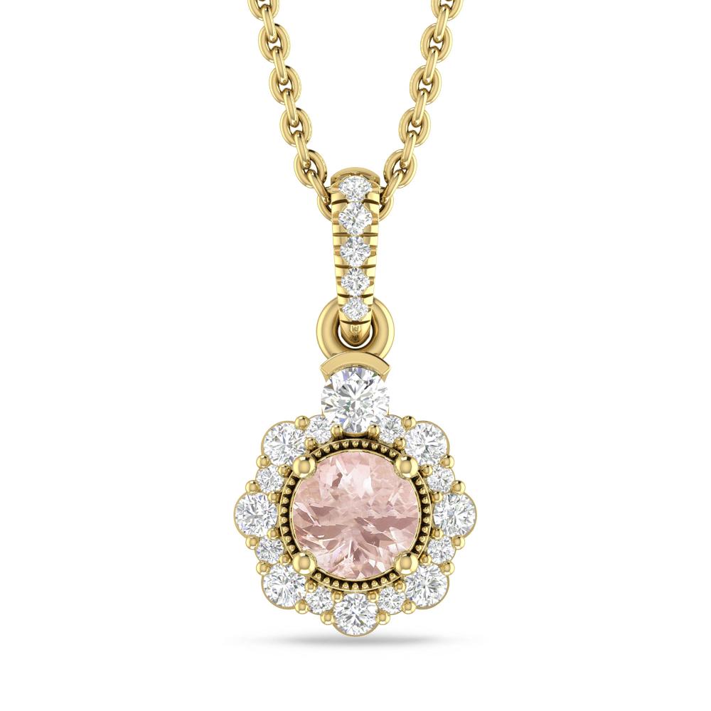 Yellow Gold - Morganite