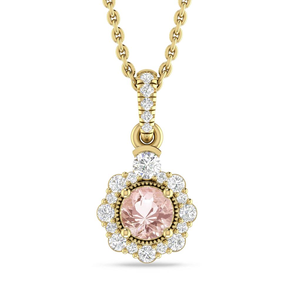 Yellow Gold - Morganite