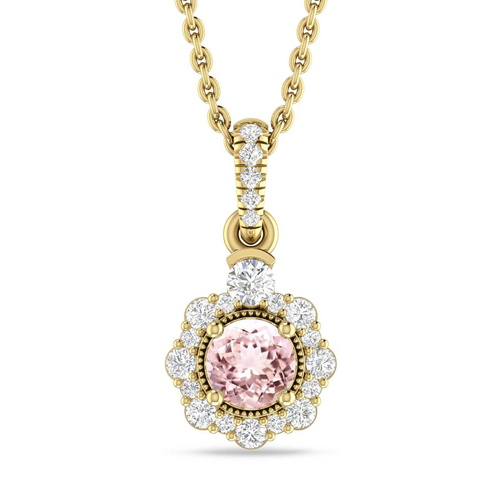 Yellow Gold - Morganite