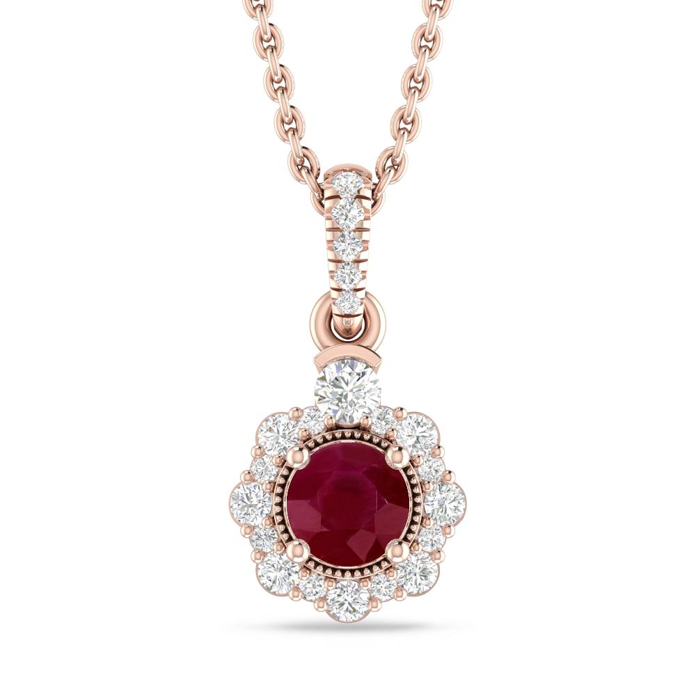 Rose Gold - Ruby