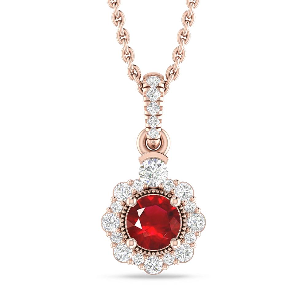 Rose Gold - Ruby