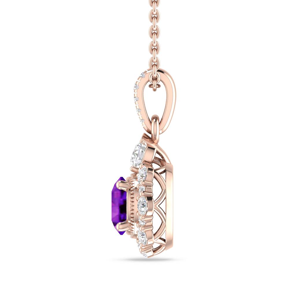 Rose Gold - Amethyst