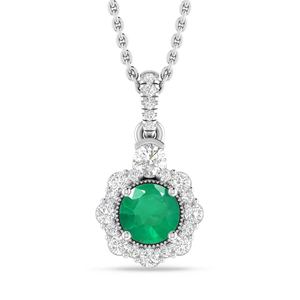White Gold - Emerald