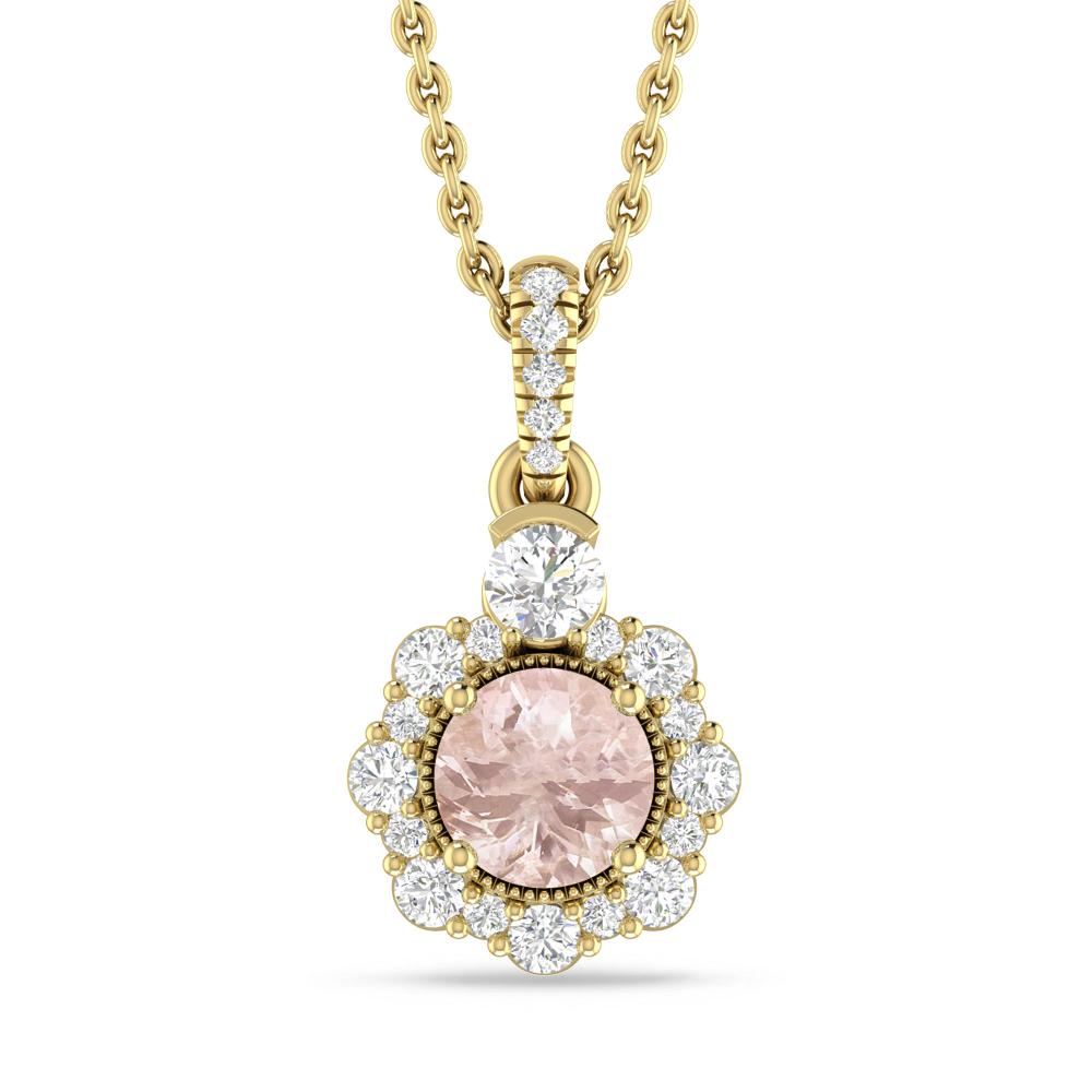 Yellow Gold - Morganite