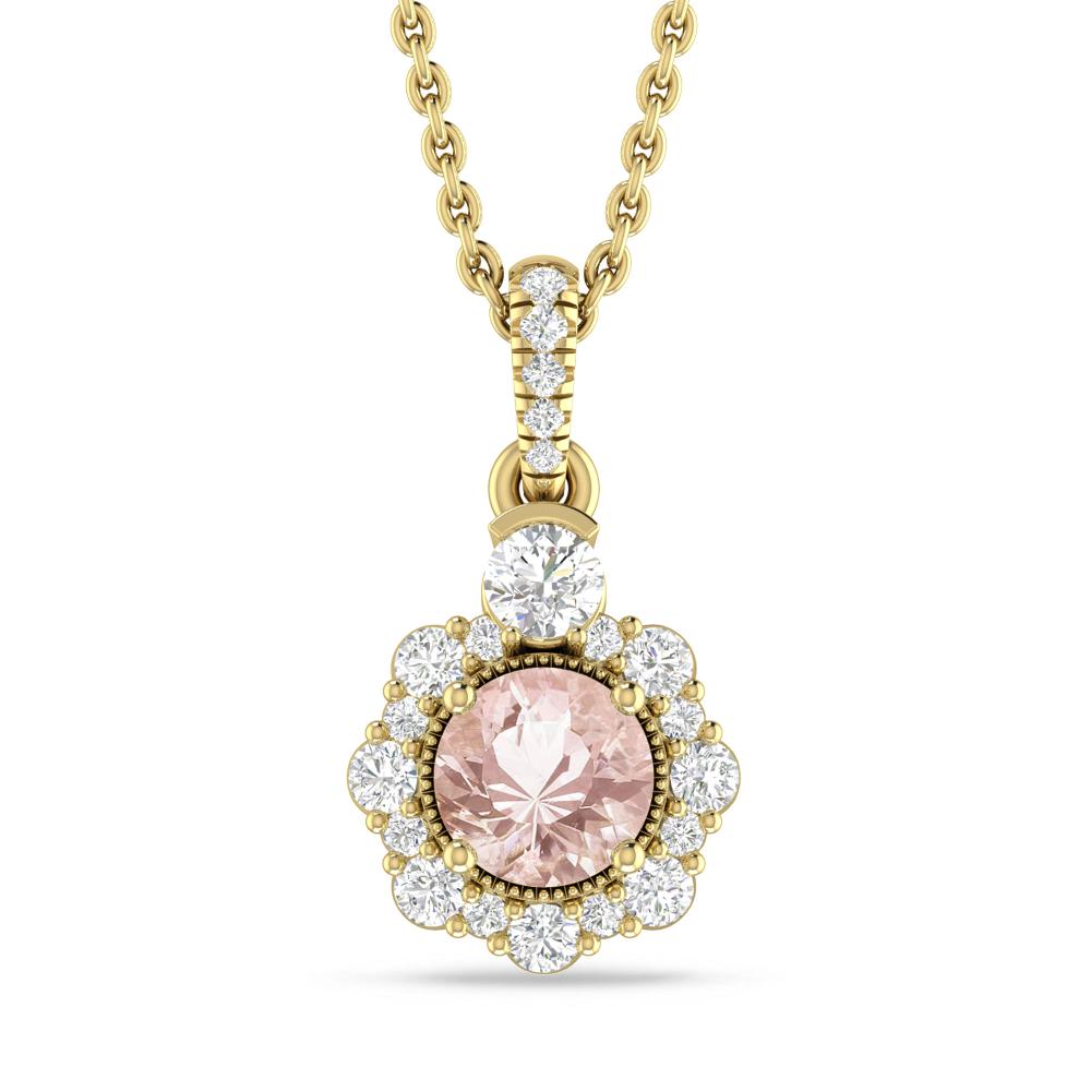 Yellow Gold - Morganite