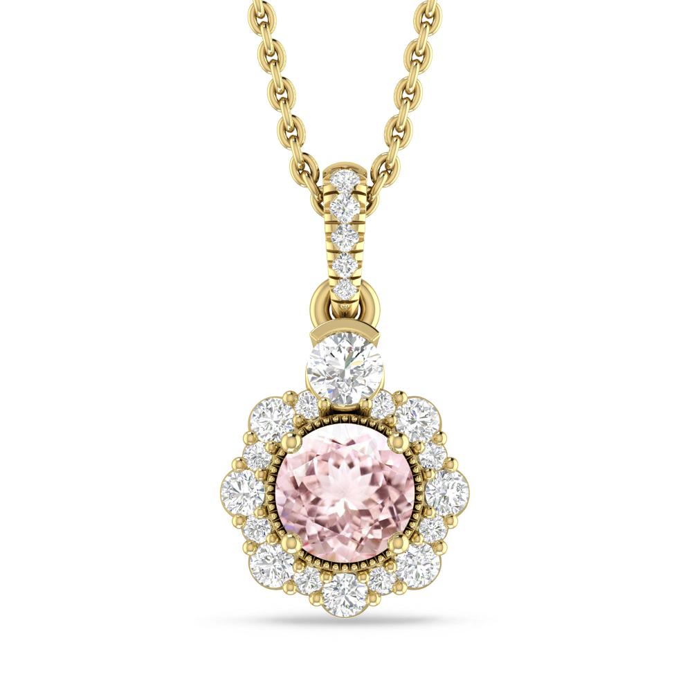 Yellow Gold - Morganite