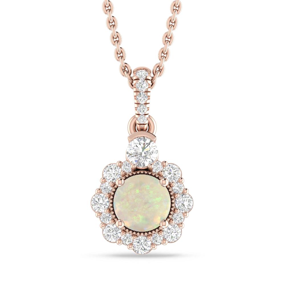 Rose Gold - Opal