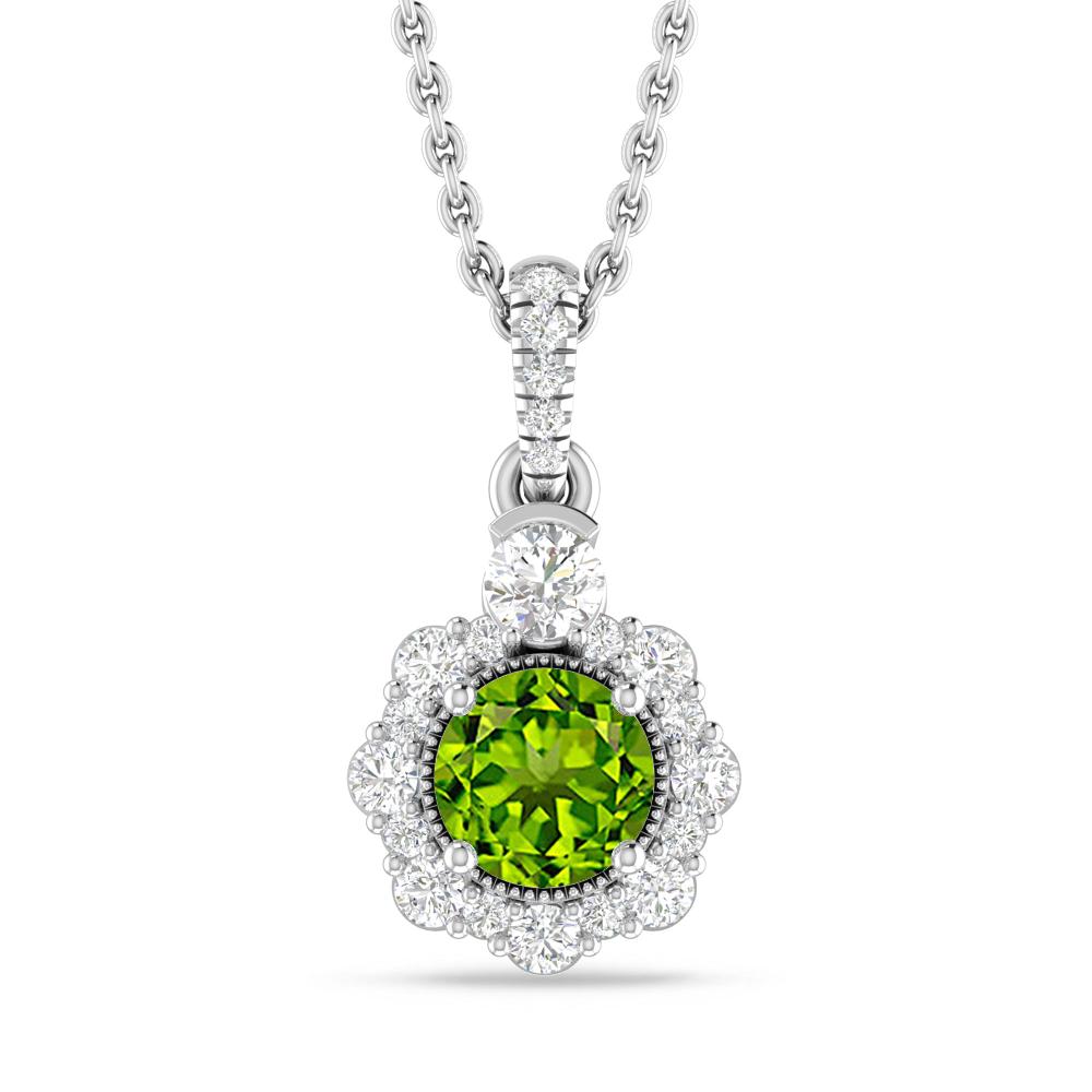 White Gold - Peridot