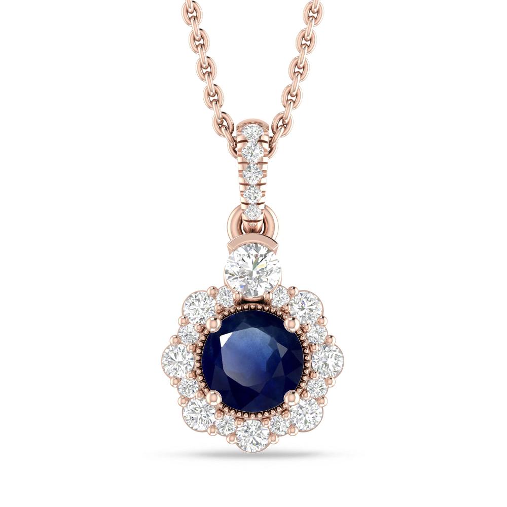 Rose Gold - Sapphire