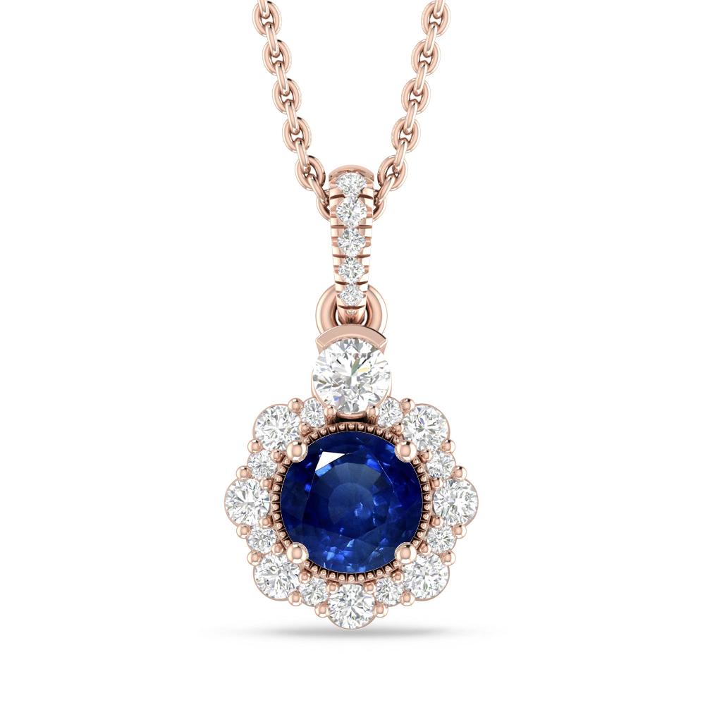 Rose Gold - Sapphire