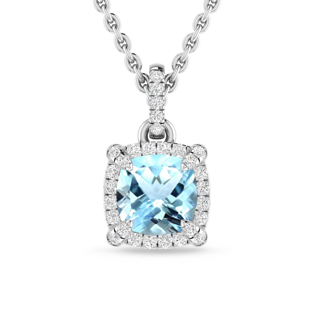 White Gold - Aquamarine