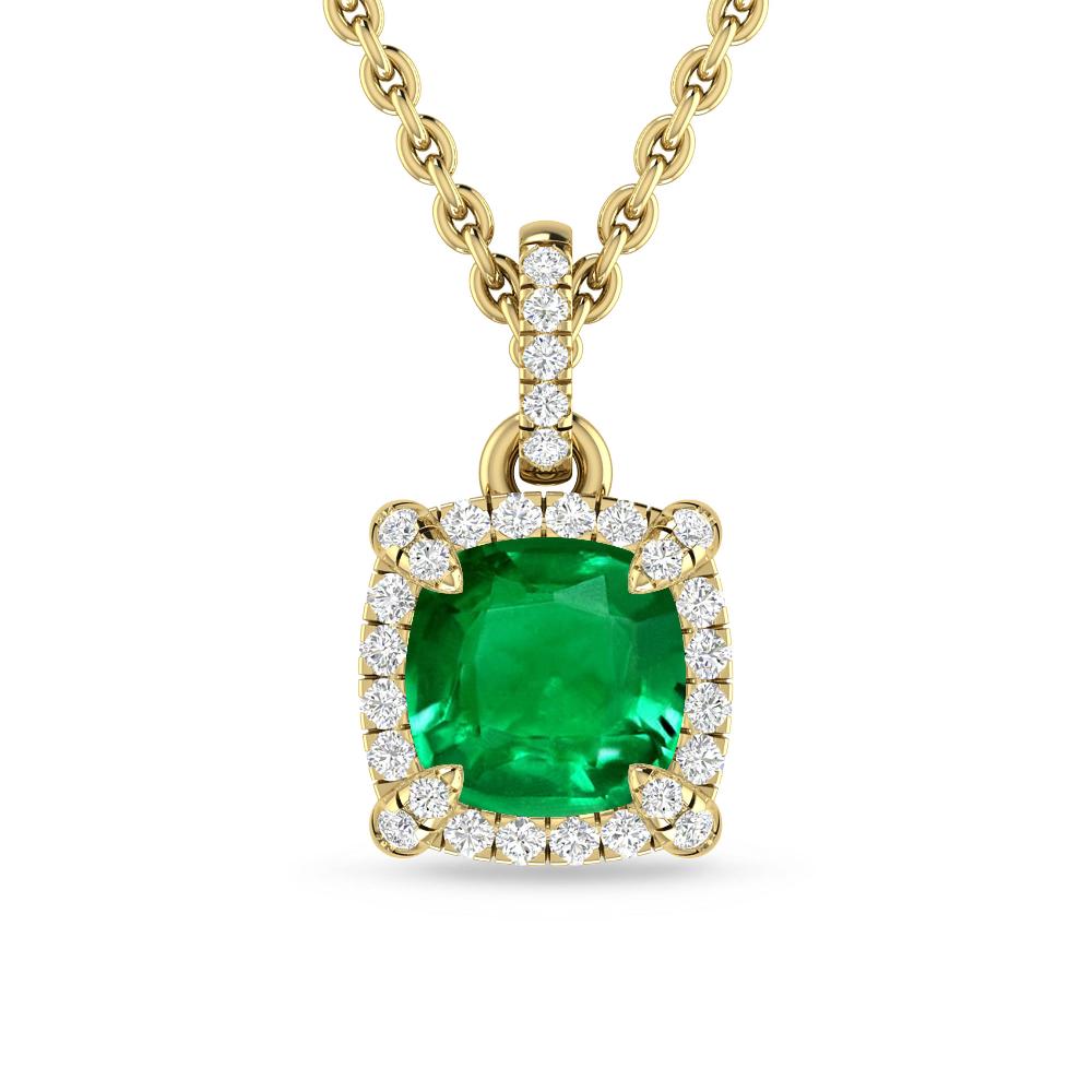 Yellow Gold - Emerald