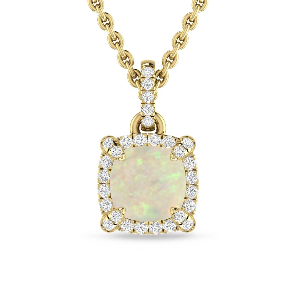 Yellow Gold - Opal